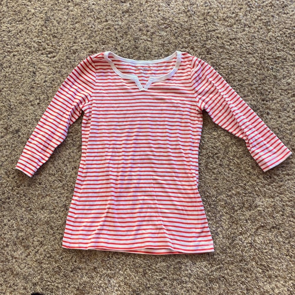 Eddie Bauer 3/4 sleeve shirt. Size S